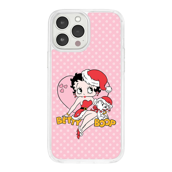 Betty Boop Christmas HD Apple iPhone 16 Mag-Safe Phone Case by Affinity Bands