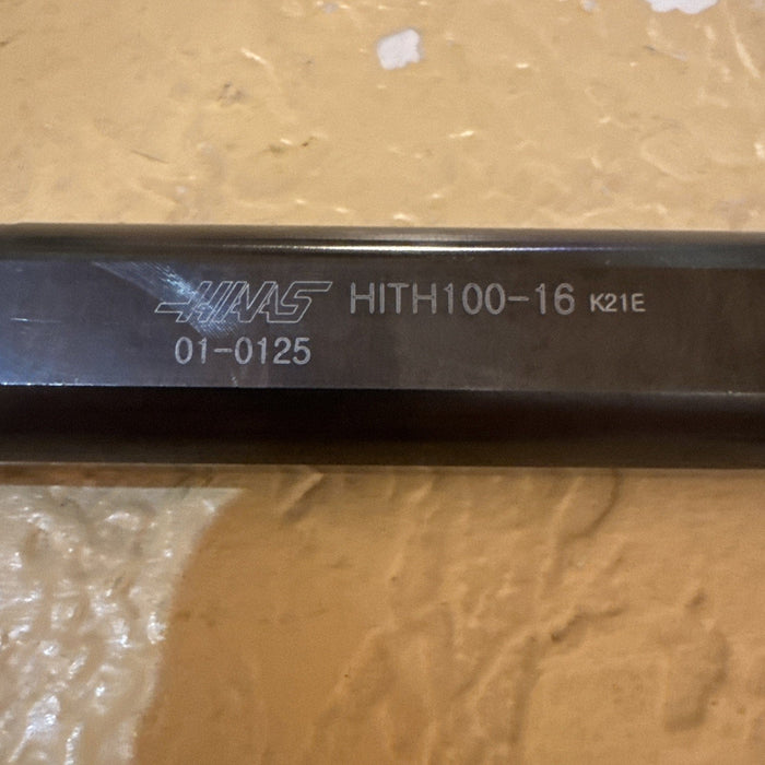 Haas HITH100-16 Indexable Boring Bar Tool Holder 1" Shank Used by Price Is Right Miami