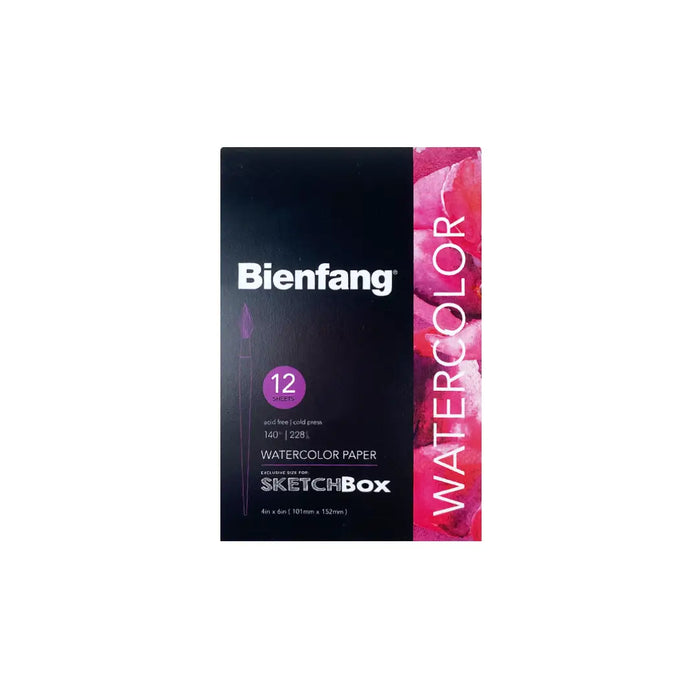 Bienfang Watercolor Paper 4x6 12 sheet 140lb by ShopSketchBox