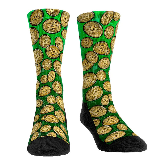 Bitcoin - All-Over by Rock 'Em Socks