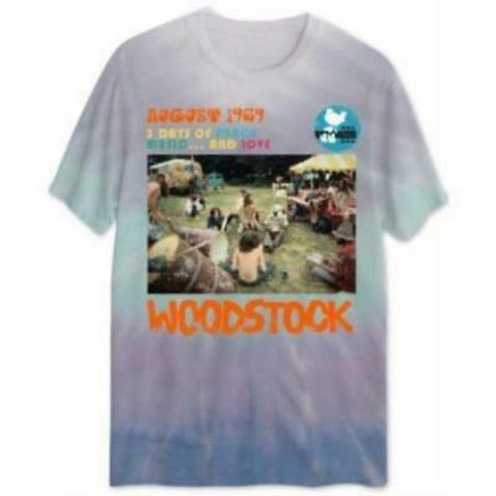 Woodstock Group Photo Mens Graphic T-Shirt, Size Large by Vanessa Jane