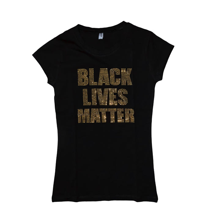 Black Lives Matter T-Shirt {{Gold}} by The House of Stylez
