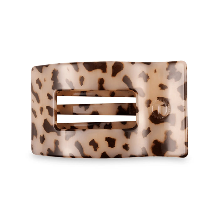 Blonde Tortoise Medium Flat Rectangle Hair Clip by TELETIES