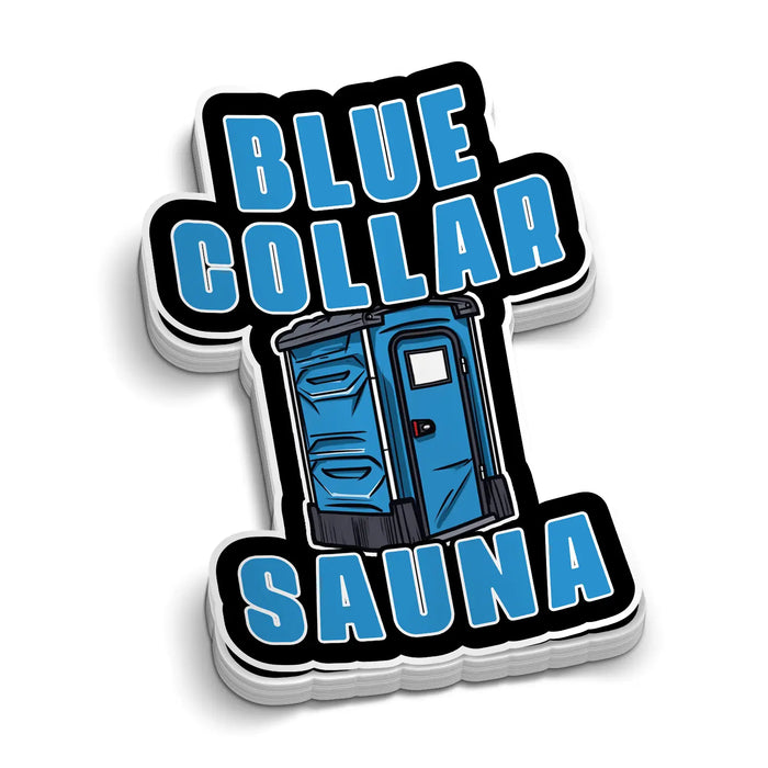 Blue Collar Suana - Hard Hat Decal by Armed American Supply