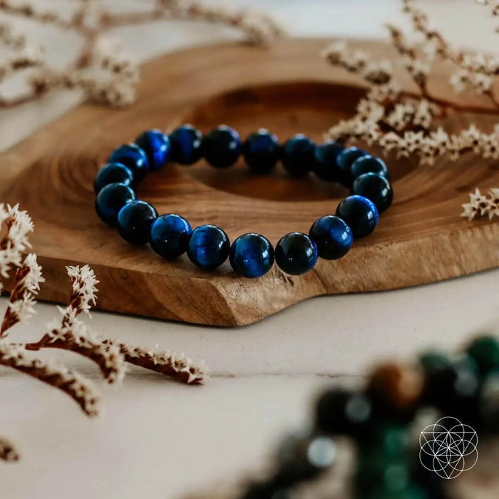 Blue Tiger’s Eye Bracelet by Conscious Items