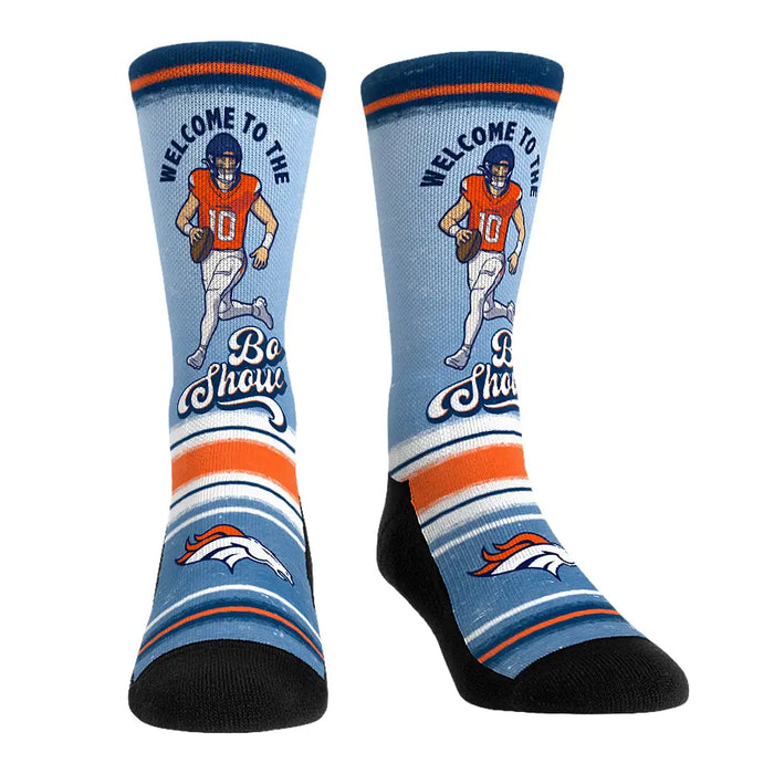 Bo Nix - Denver Broncos - Bo Show by Rock 'Em Socks