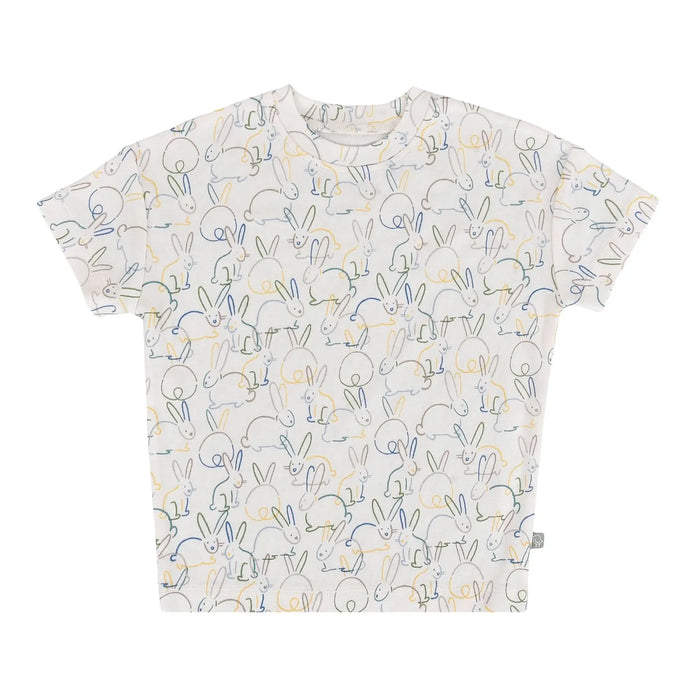 Boxy Toddler Tee | bunnies by Finn + Emma