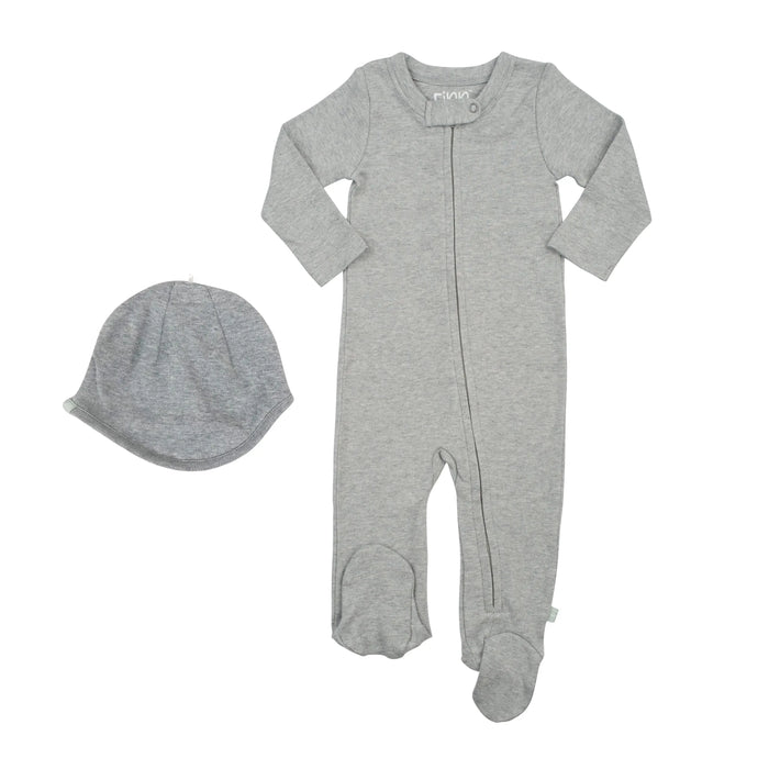 bringing home baby set | heather gray by Finn + Emma