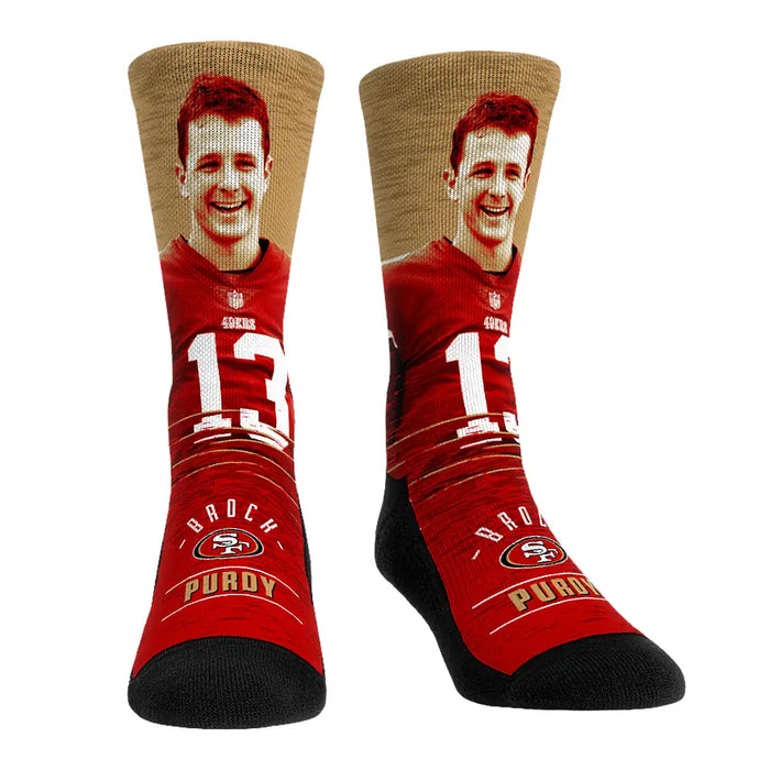 Brock Purdy - San Francisco 49ers - Jumbotron by Rock 'Em Socks