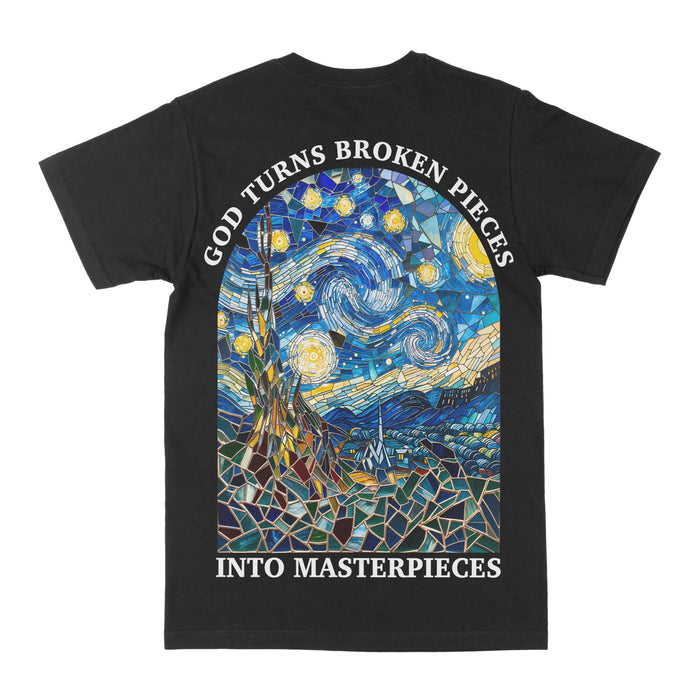 Broken Glass Graphic Tee by Obsessed with graphic tees