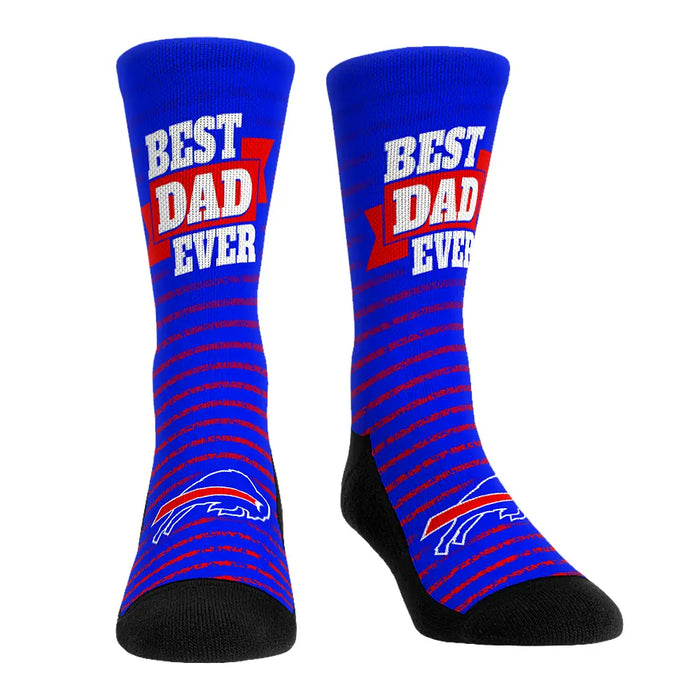 Buffalo Bills - Best Dad Ever by Rock 'Em Socks