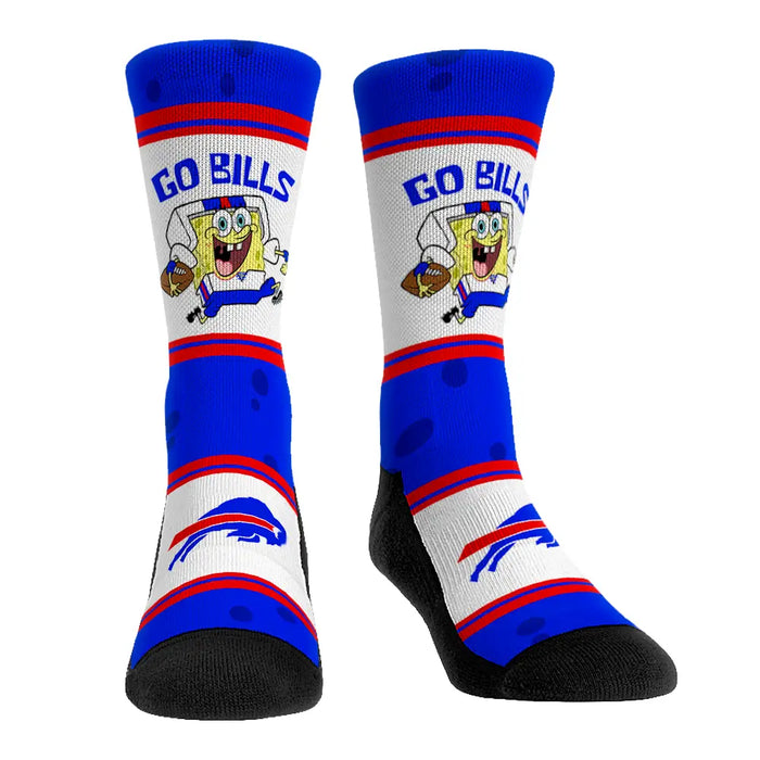 Buffalo Bills - SpongeBob SquarePants - Team Up by Rock 'Em Socks