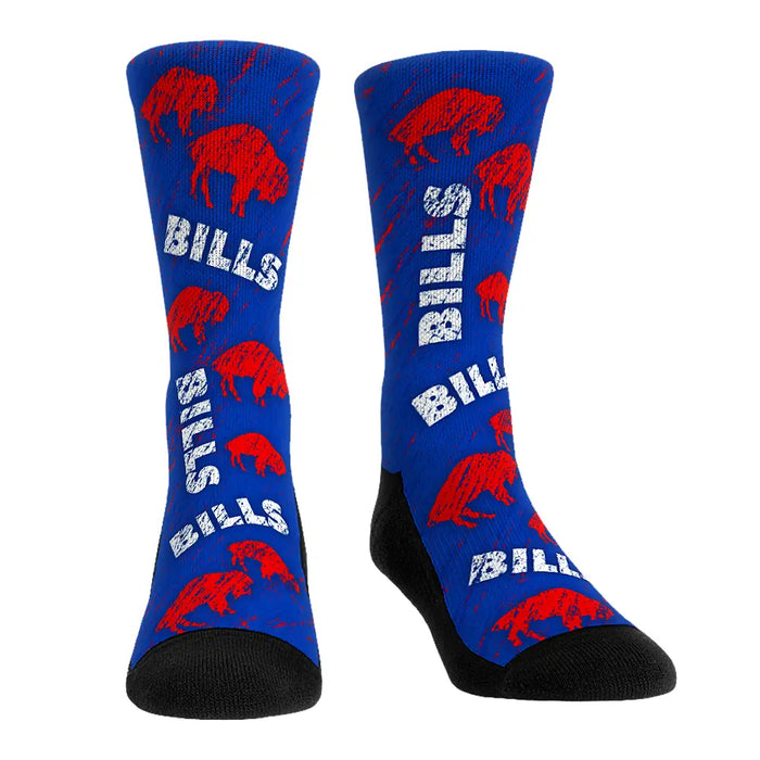 Buffalo Bills - Throwback All-Over by Rock 'Em Socks