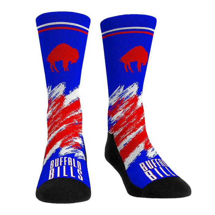 Buffalo Bills - Throwback Paint by Rock 'Em Socks