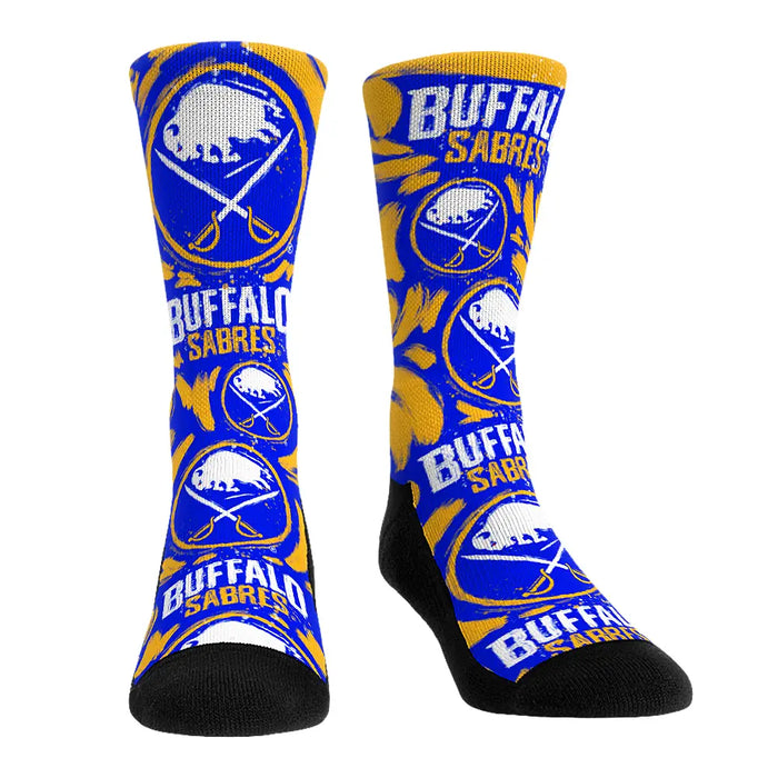 Buffalo Sabres - Logo Paint by Rock 'Em Socks