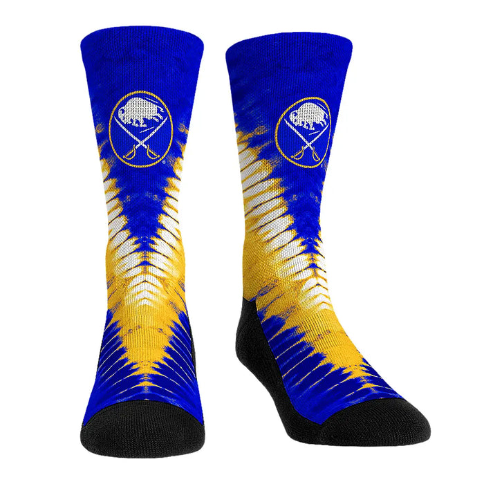 Buffalo Sabres - V Shape Tie Dye by Rock 'Em Socks