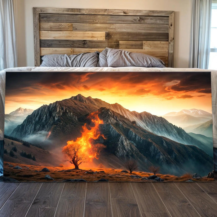 Burning Bush - Faith Wall Art XIII by Tailored Canvases