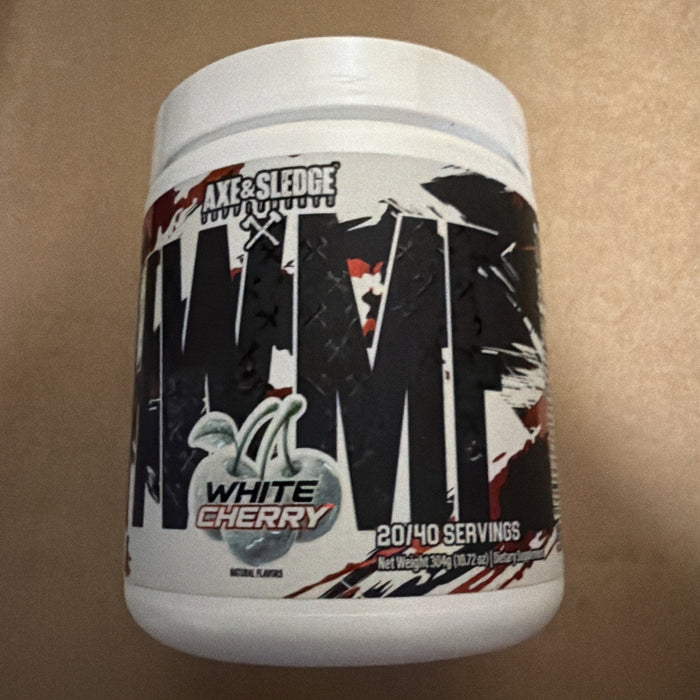 HWMF High Stim Pre-Workout - White Cherry (40 Servings)BB 01/2027 by Price Is Right Miami