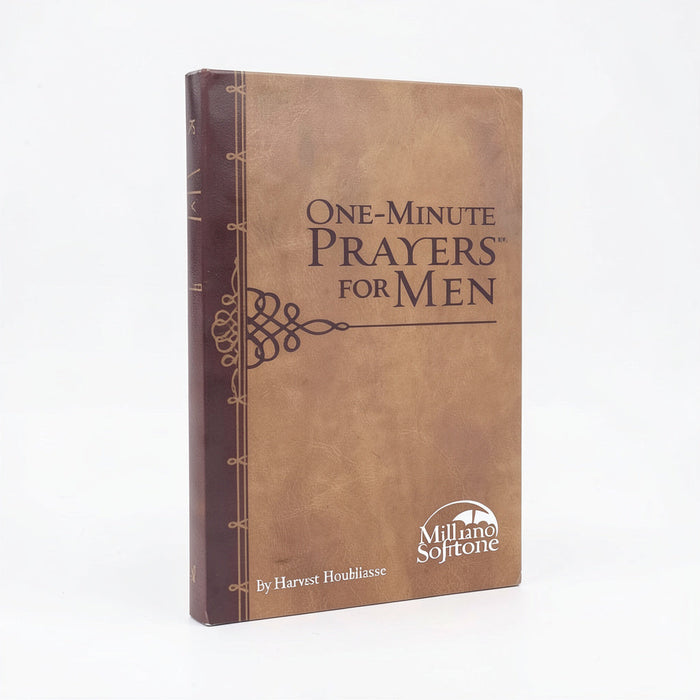 One-Minute Prayers for Men Milano Softone - by Harvest House by Vanessa Jane