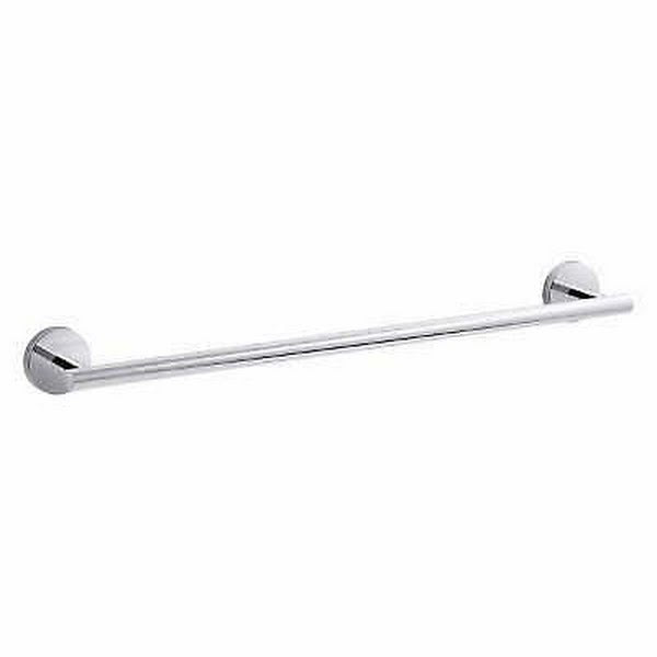 Kohler Wall Mounted Towel Bar, Chrome, Size 2.0 H X 18.0 W X 2 by Vanessa Jane