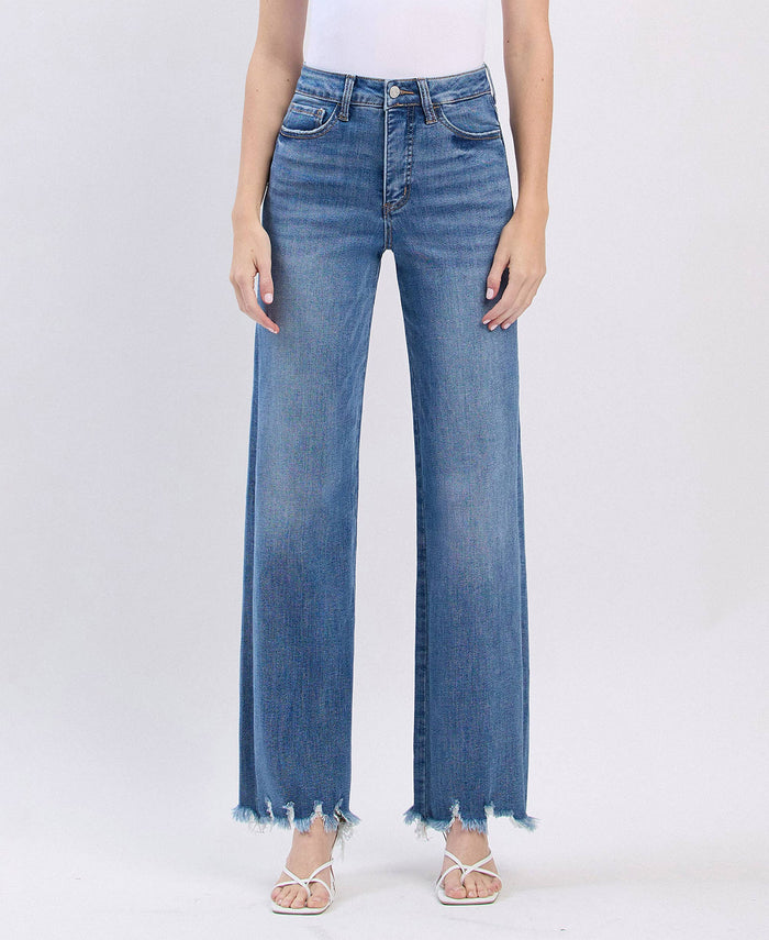 Alessia Tummy Control 90's High Rise Loose Jean by Boutique 23