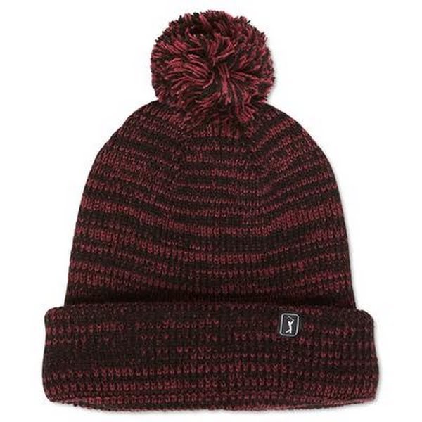 Pga Tour Unisex Heather Pom Beanie by Vanessa Jane