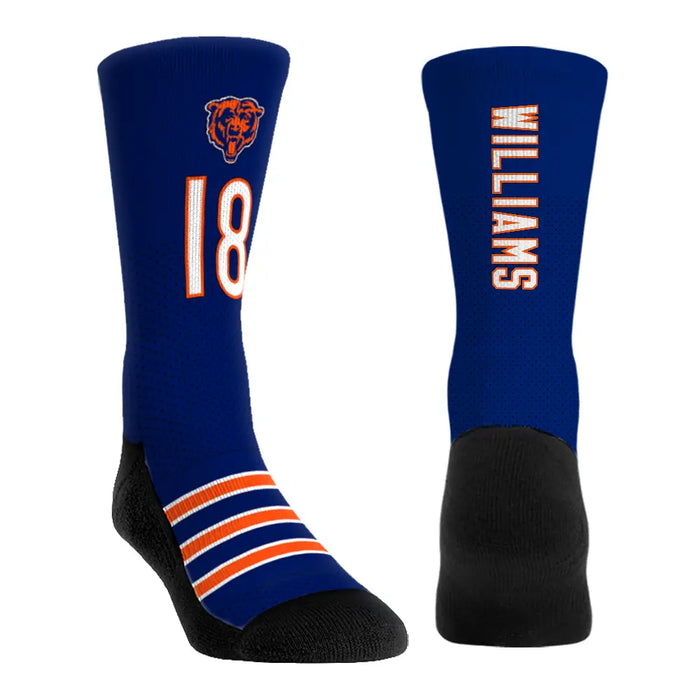 Caleb Williams - Chicago Bears - Jersey (Navy) by Rock 'Em Socks