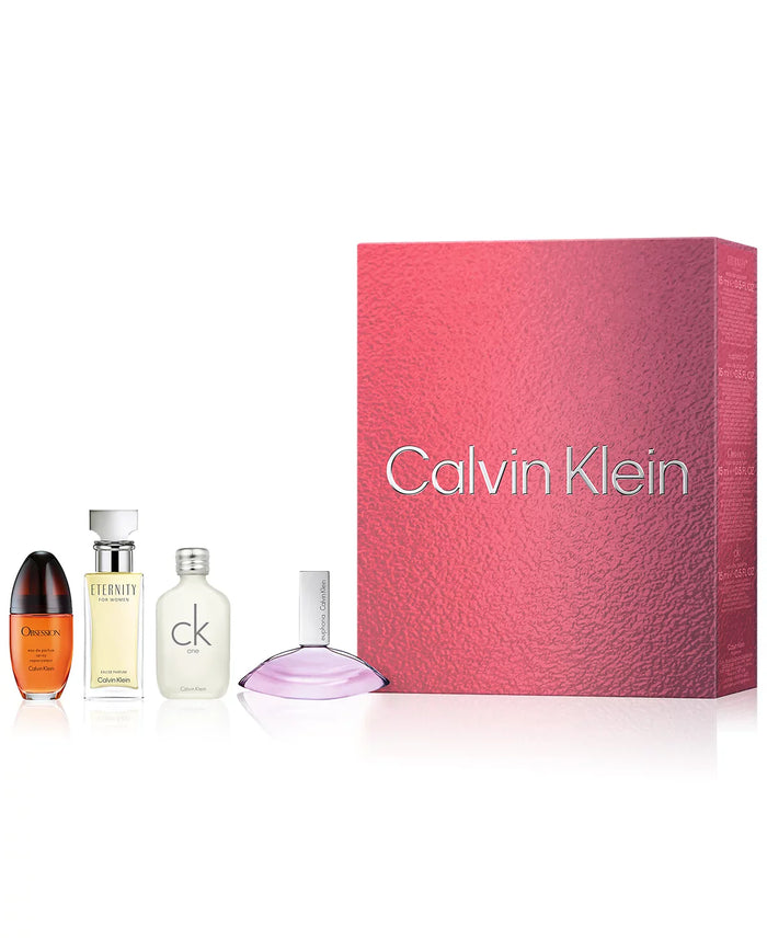 Calvin Klein Women's Fragrance Coffret Gift Set by Nava Beauty