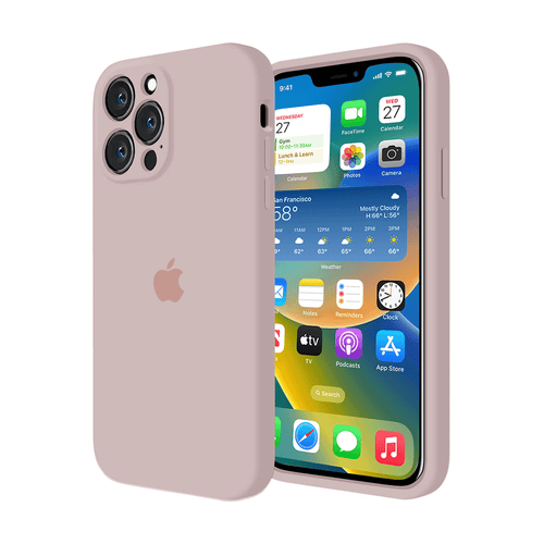 iPhone Camera Protection Silicone Case (Pink Sand) by Vogueen