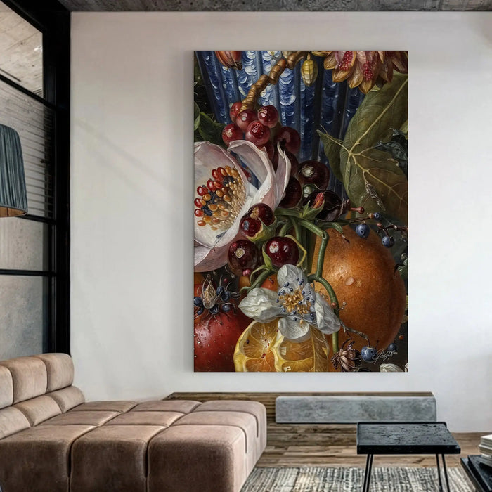 Canvas Print: "Baroque Bounty III" by Tailored Canvases