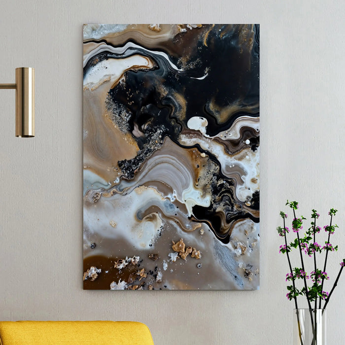 Canvas Print: "Geode Whispers" by Tailored Canvases
