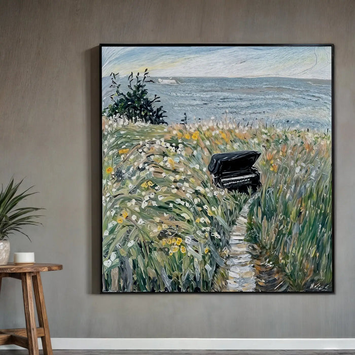 Canvas Print: "Melodic Seclusion" by Tailored Canvases