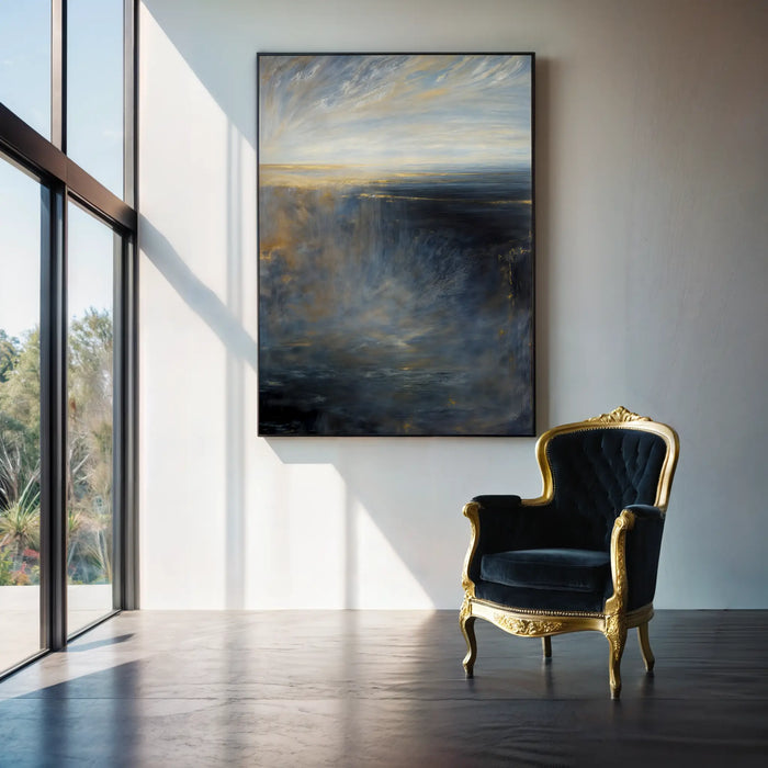 Canvas Print: "Oceans Lament" by Tailored Canvases