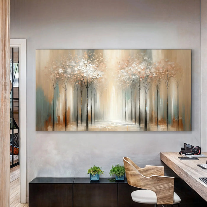 Canvas Print: "Serenity Bloom" by Tailored Canvases