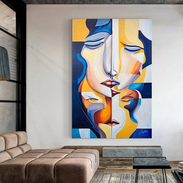Canvas Print: "Talk" by Tailored Canvases