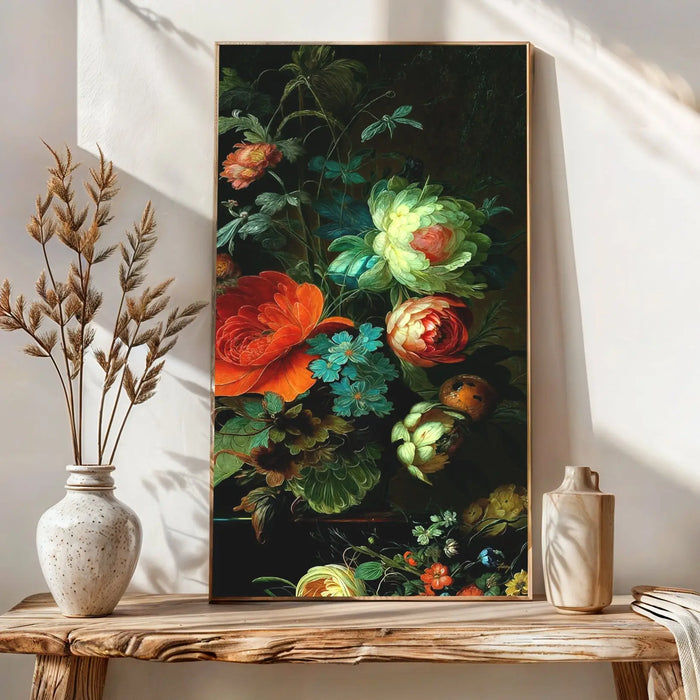 Canvas Print: "Verdant Elegance" by Tailored Canvases