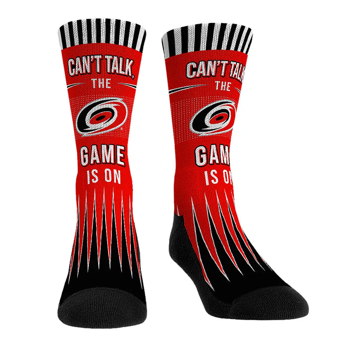 Carolina Hurricanes - Can't Talk by Rock 'Em Socks