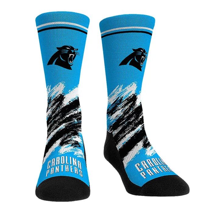 Carolina Panthers - Throwback Paint by Rock 'Em Socks