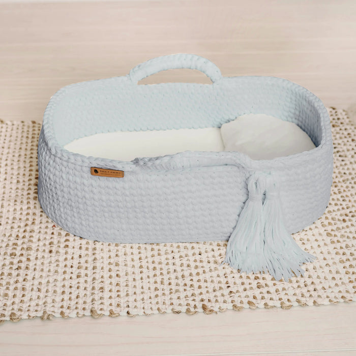 Carry Cot | Light Blue by Finn + Emma
