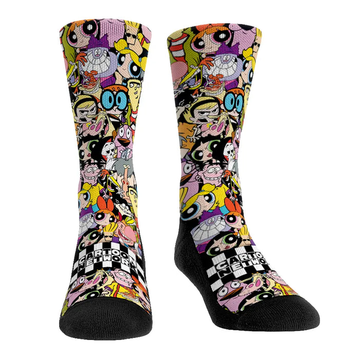 Cartoon Network - Stacked Characters by Rock 'Em Socks