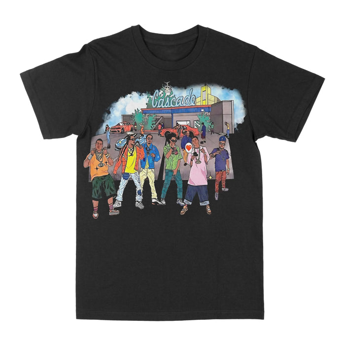 Cascade Graphic Tee by Obsessed with graphic tees