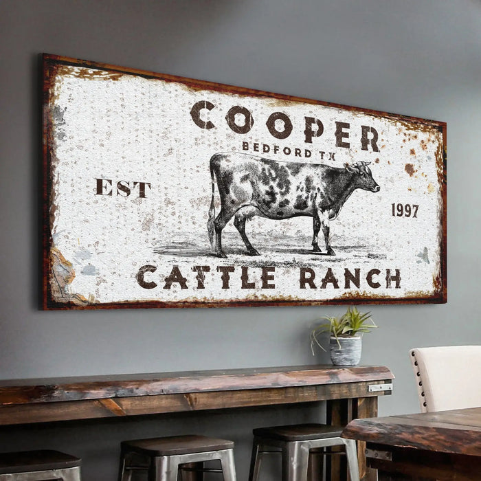 Cattle Ranch Rustic - LP1 by Tailored Canvases
