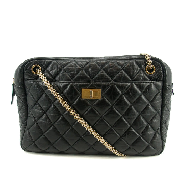 Chanel 2.55 Aged Calfskin Chain Shoulder Bag 12 Series #2982 by Bolt Boutique