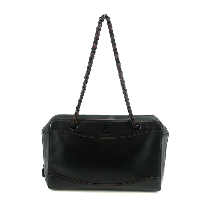 Chanel Coco Mark Brushed Calfskin Medium Shoulder Bag #2925 by Bolt Boutique