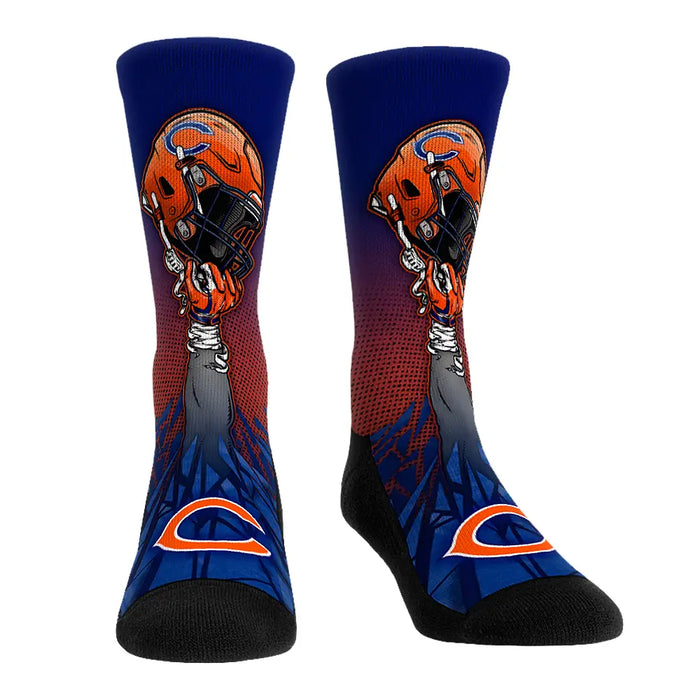 Chicago Bears - Alternate Helmet Smash by Rock 'Em Socks