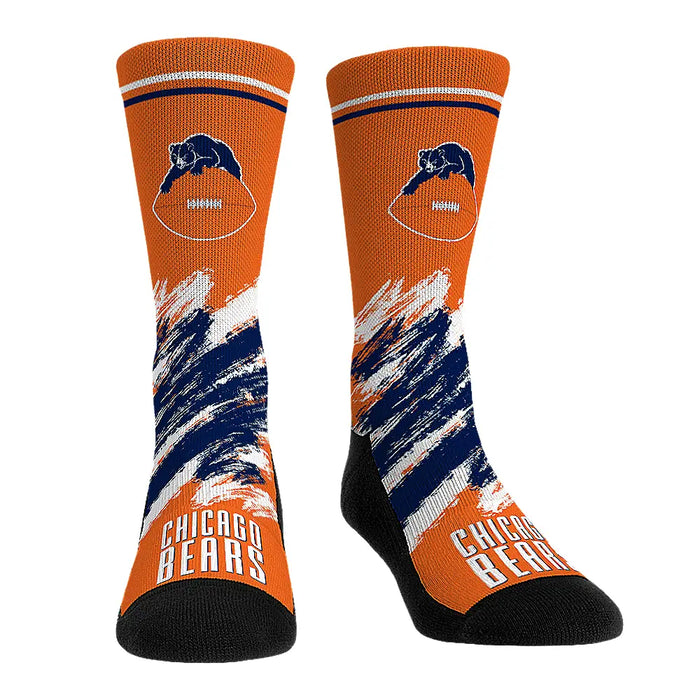 Chicago Bears - Throwback Paint by Rock 'Em Socks