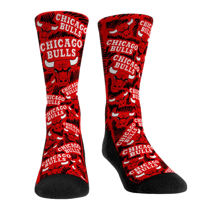 Chicago Bulls - Logo Sketch by Rock 'Em Socks