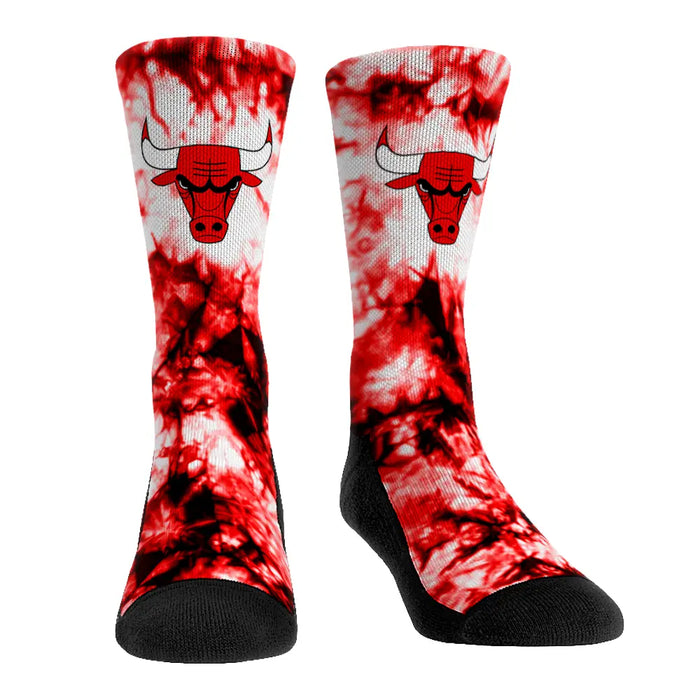 Chicago Bulls - Team Tie Dye by Rock 'Em Socks