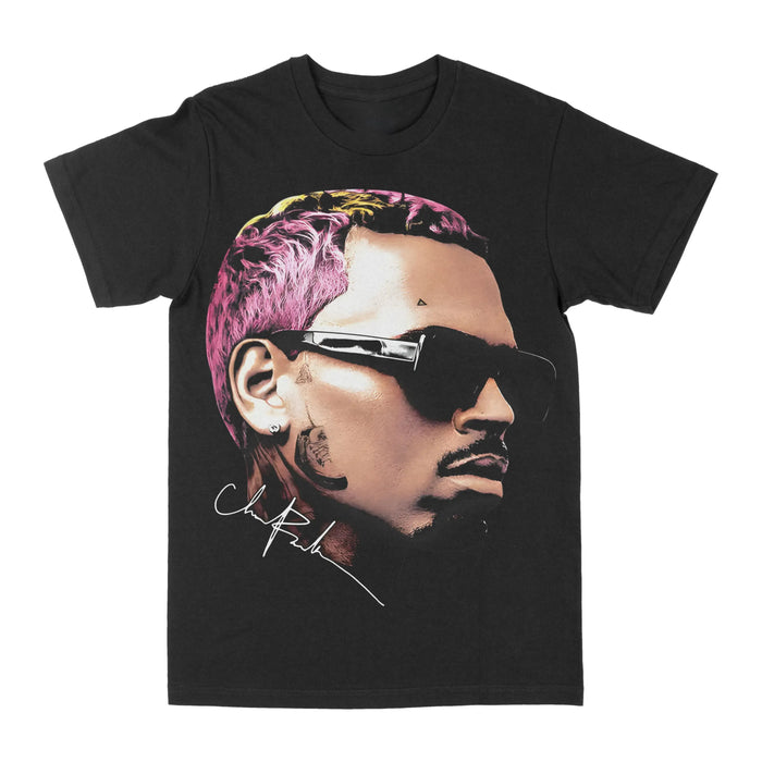 Chris Brown "Big Face" Graphic Tee by Obsessed with graphic tees