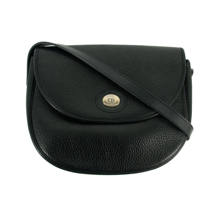 Christian Dior CD Classic Black Leather Crossbody Bag #3178 by Bolt Boutique